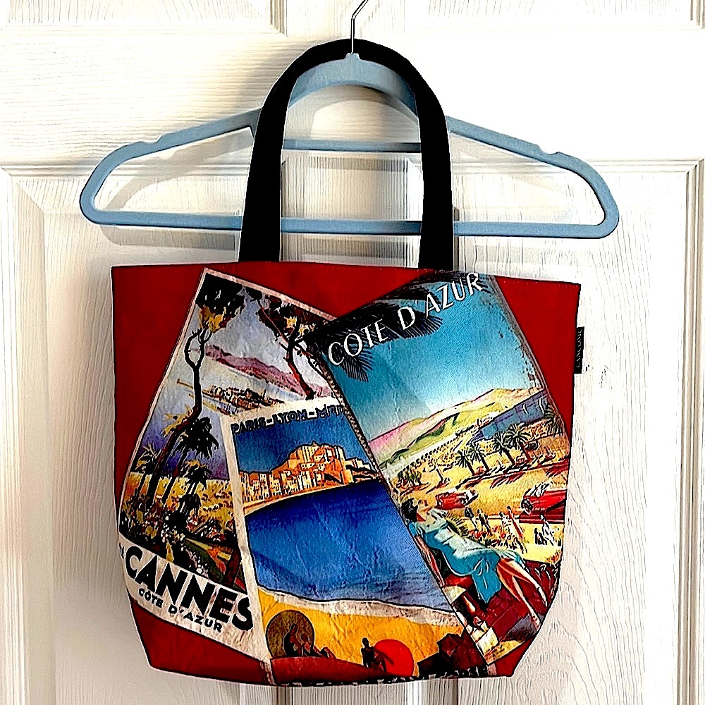GWP 🎁 Lancôme REVERSIBLE Tote Bag Riviera Collection